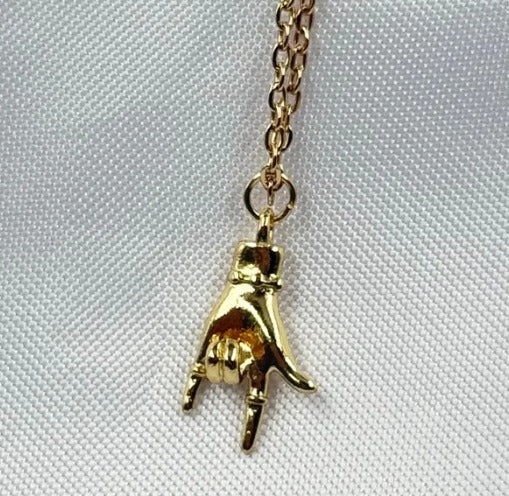 DUO RODIO MANO DORADO