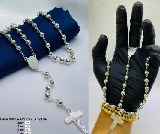 CAMANDULA PLATIZADA ACERO INOXIDABLE