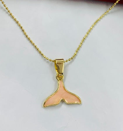 DUO RODIO COLA SIRENA DORADO ROSA