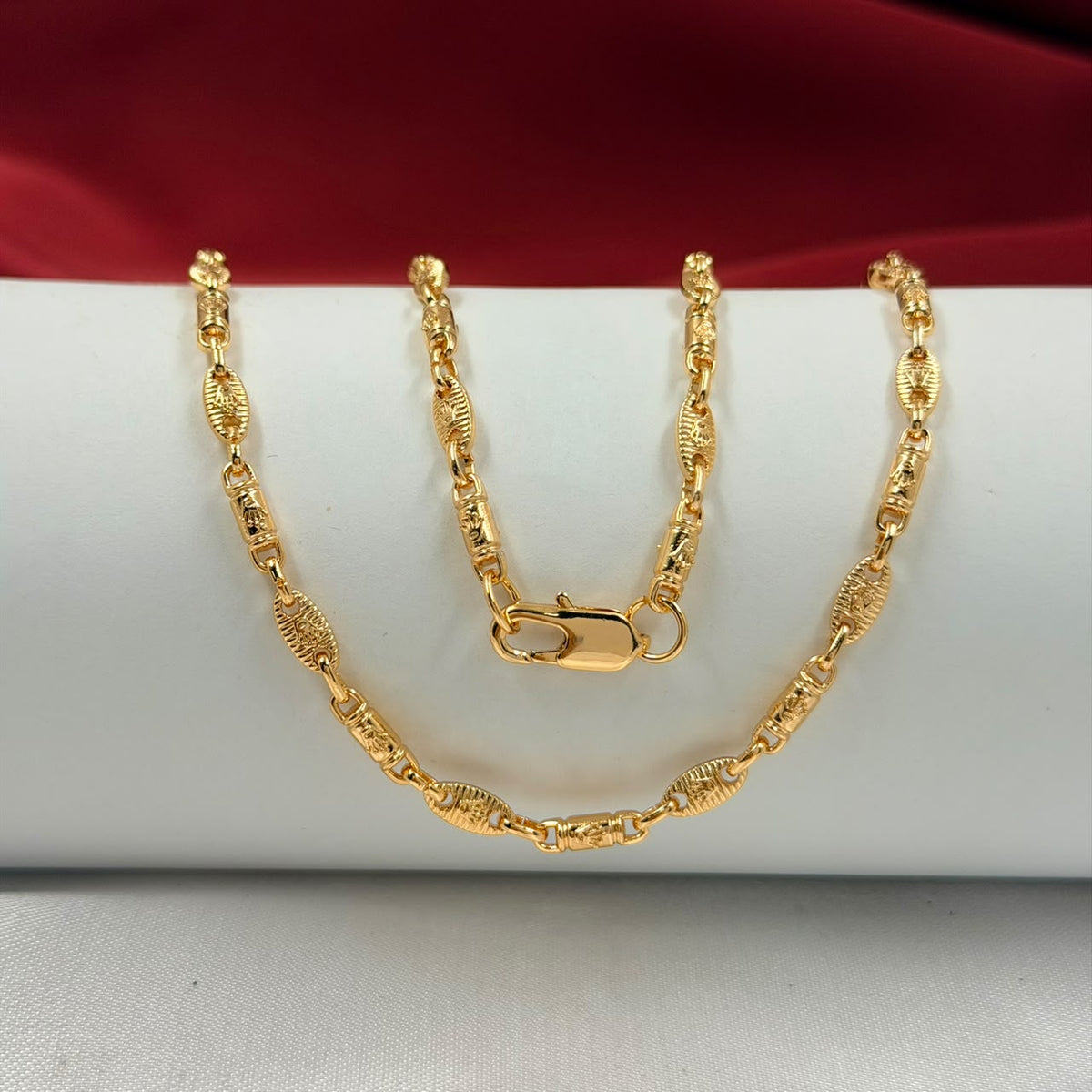 CADENA RODIO RUSTICA DORADO ROLEX