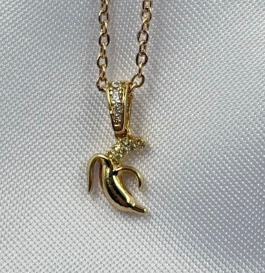 DUO BANANO PLATEADO RODIO